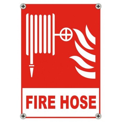 Fire Hose Signs